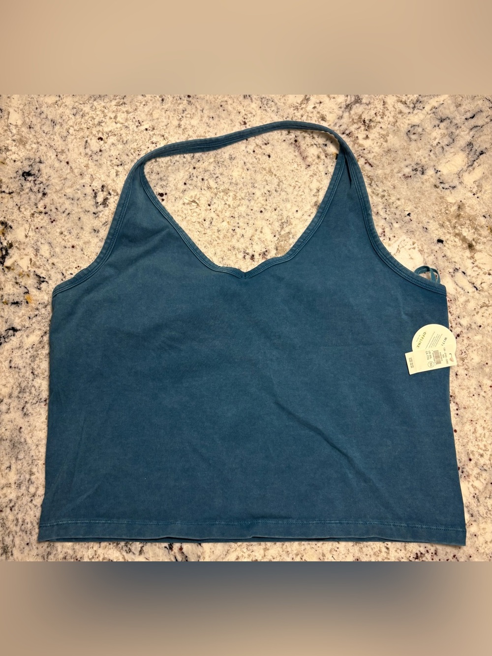 Offline by aerie Twilight blue halter Tank Top